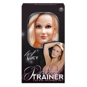 Надувная кукла с вибрацией и 2 любовными отверстиями Hot Lucy Lifesize Love Doll - NMC - в Армавире купить с доставкой