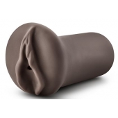 Коричневый мастубратор-вагина Nicole s Kitty - Blush Novelties - в Армавире купить с доставкой