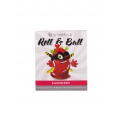 Стимулирующий презерватив-насадка Roll   Ball Raspberry - Sitabella - купить с доставкой в Армавире
