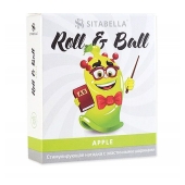 Стимулирующий презерватив-насадка Roll   Ball Apple - Sitabella - купить с доставкой в Армавире
