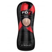 Мастурбатор-вагина Vibrating Pussy Stroker с вибрацией - Pipedream - в Армавире купить с доставкой