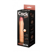 Телесная насадка-удлинитель из неоскин - 19,5 см. - LOVETOY (А-Полимер) - в Армавире купить с доставкой