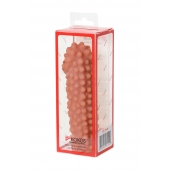 Телесная насадка на фаллос с бугорками KOKOS Extreme Sleeve 10 - 15,8 см. - KOKOS - в Армавире купить с доставкой