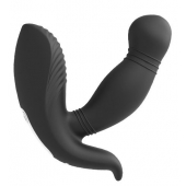 Черный вибромассажер простаты PROSTATE HERO - Dream Toys - в Армавире купить с доставкой