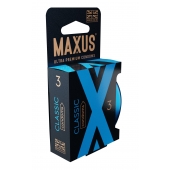 Классические презервативы в железном кейсе MAXUS Classic - 3 шт. - Maxus - купить с доставкой в Армавире