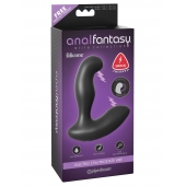 Черный массажер простаты Electro Stim Prostate Vibe с электростимуляцией - 13,3 см. - Pipedream - купить с доставкой в Армавире