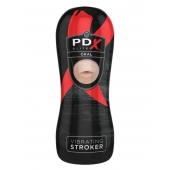 Мастурбатор-ротик Vibrating Oral Stroker - Pipedream - в Армавире купить с доставкой