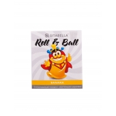 Стимулирующий презерватив-насадка Roll   Ball Banana - Sitabella - купить с доставкой в Армавире