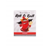 Стимулирующий презерватив-насадка Roll   Ball Cherry - Sitabella - купить с доставкой в Армавире