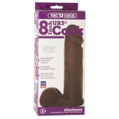 Насадка-реалистик Vac-U-Lock 8  ULTRASKYN Cock - 20,6 см. - Doc Johnson - купить с доставкой в Армавире
