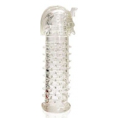Закрытая прозрачная насадка на пенис Crystal Sleeve Faraon - 13,5 см. - Erowoman-Eroman - в Армавире купить с доставкой