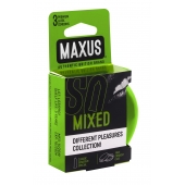 Презервативы в железном кейсе MAXUS Mixed - 3 шт. - Maxus - купить с доставкой в Армавире