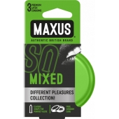 Презервативы в железном кейсе MAXUS Mixed - 3 шт. - Maxus - купить с доставкой в Армавире