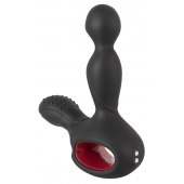 Черный вибромассажер простаты с нагревом и ротацией Prostate Plug - 14,5 см. - Orion - в Армавире купить с доставкой
