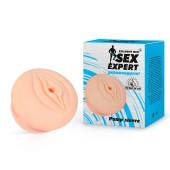 Телесная насадка-вагина на помпу - Sex Expert - в Армавире купить с доставкой