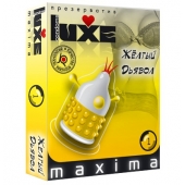 Презерватив LUXE Maxima  Желтый дьявол  - 1 шт. - Luxe - купить с доставкой в Армавире