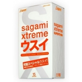 Ультратонкие презервативы Sagami Xtreme SUPERTHIN - 15 шт. - Sagami - купить с доставкой в Армавире