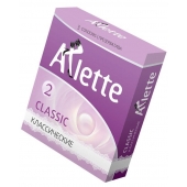 Классические презервативы Arlette Classic - 3 шт. - Arlette - купить с доставкой в Армавире