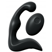 Черный вибромассажер простаты с пультом ДУ Control P-Spot Pro - Pipedream - в Армавире купить с доставкой