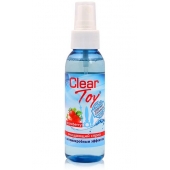 Очищающий спрей для игрушек CLEAR TOY Strawberry - 100 мл. - Биоритм - купить с доставкой в Армавире