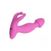 Розовый стимулятор простаты с усиками - 15 см. - 4sexdreaM - в Армавире купить с доставкой