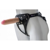 Универсальный мягкий пояс с насадкой Hard brutal BDSM-КОНСУЛ - 17 см. - LOVETOY (А-Полимер) - купить с доставкой в Армавире