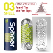 Мастурбатор SPINNER Shell - Tenga - в Армавире купить с доставкой