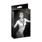 Черная упряжь на грудь Laura - Bijoux Pour Toi - купить с доставкой в Армавире