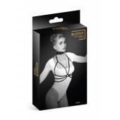 Черная упряжь на грудь Julia - Bijoux Pour Toi - купить с доставкой в Армавире