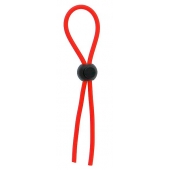 Красное эрекционное лассо с одной бусиной-утяжкой STRETCHY THIN LASSO - Dream Toys - в Армавире купить с доставкой