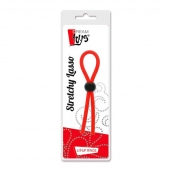Красное эрекционное лассо с одной бусинкой-утяжкой STRETCHY THICK LASSO - Dream Toys - в Армавире купить с доставкой