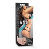 Телесный мастурбатор-ротик Angie - Blush Novelties - в Армавире купить с доставкой