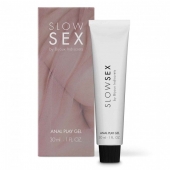 Лубрикант на водной основе Slow Sex Anal Play Gel - 30 мл. - Bijoux Indiscrets - купить с доставкой в Армавире