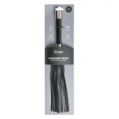 Черная плеть Easytoys Flogger With Metal Grip - 38 см. - Easy toys - купить с доставкой в Армавире