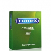 Текстурированные презервативы Torex  С точками  - 3 шт. - Torex - купить с доставкой в Армавире