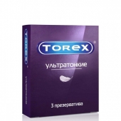 Презервативы Torex  Ультратонкие  - 3 шт. - Torex - купить с доставкой в Армавире