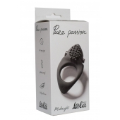 Черное эрекционное виброкольцо Pure Passion Midnight - Lola Games - в Армавире купить с доставкой