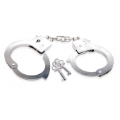 Металлические наручники Beginner s Metal Cuffs - Pipedream - купить с доставкой в Армавире