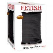 Черная веревка для связывания Bondage Rope - 60,9 м. - Pipedream - купить с доставкой в Армавире