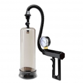 Черная мужская помпа PISTOL-GRIP POWER - Pipedream - в Армавире купить с доставкой