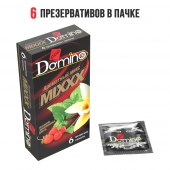 Ароматизированные презервативы DOMINO  Ароматный микс  - 6 шт. - Domino - купить с доставкой в Армавире