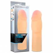 Телесная насадка-удлинитель на пенис PERFORMANCE 1.5INCH COCK XTENDER - 16 см. - Blush Novelties - в Армавире купить с доставкой