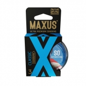 Классические презервативы в пластиковом кейсе MAXUS Classic - 3 шт. - Maxus - купить с доставкой в Армавире