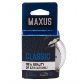 Классические презервативы в пластиковом кейсе MAXUS Classic - 3 шт. - Maxus - купить с доставкой в Армавире