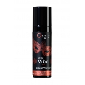 Разогревающий гель для массажа ORGIE Sexy Vibe Hot с эффектом вибрации - 15 мл. - ORGIE - купить с доставкой в Армавире