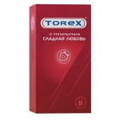 Презервативы Torex  Сладкая любовь  с ароматом клубники - 12 шт. - Torex - купить с доставкой в Армавире