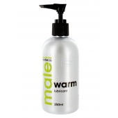 Лубрикант с согревающим эффектом MALE Cobeco Warm Lubricant - 250 мл. - Cobeco - купить с доставкой в Армавире