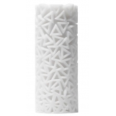 Белый 3D мастурбатор PILE - Tenga - в Армавире купить с доставкой