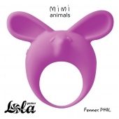 Фиолетовое эрекционное кольцо Fennec Phil - Lola Games - в Армавире купить с доставкой