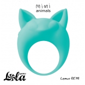 Зеленое эрекционное кольцо Lemur Remi - Lola Games - в Армавире купить с доставкой